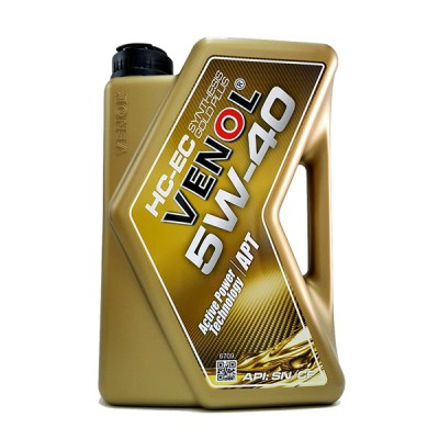 VENOL HC-EC 5W-40 Synthesis Gold Plus